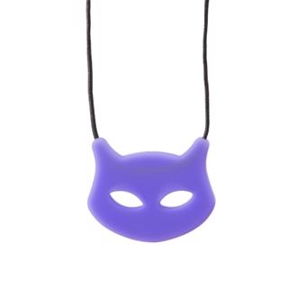 Chewigem Cat pendant purple